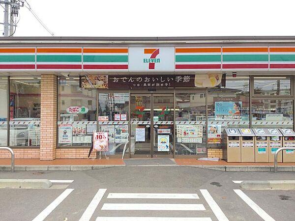 【周辺】セブンイレブン 仙台銀杏町店まで徒歩1分