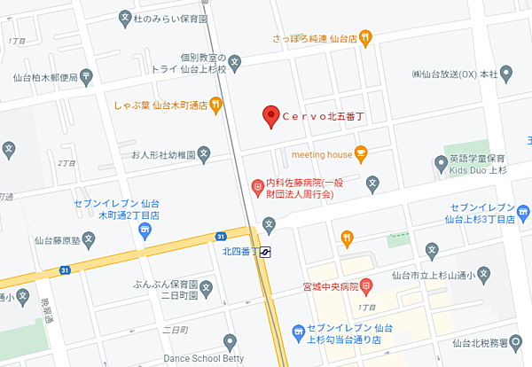 【地図】地下鉄南北線「北四番丁」駅まで徒歩6分。