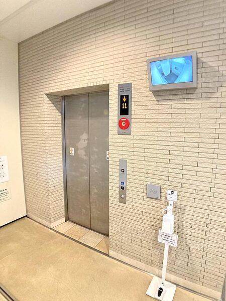 【周辺】エレベーター（防犯カメラ）