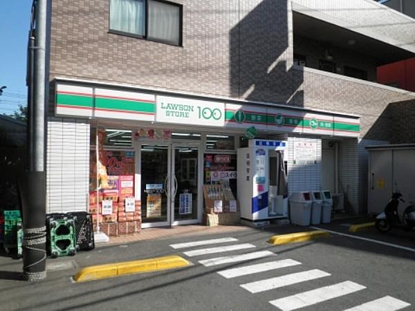 【周辺】コンビニエンスストアローソンストア100 所沢駅東口店まで398ｍ