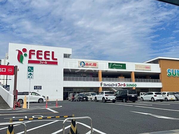 【周辺】【スーパー】FEEL三郷店まで779ｍ
