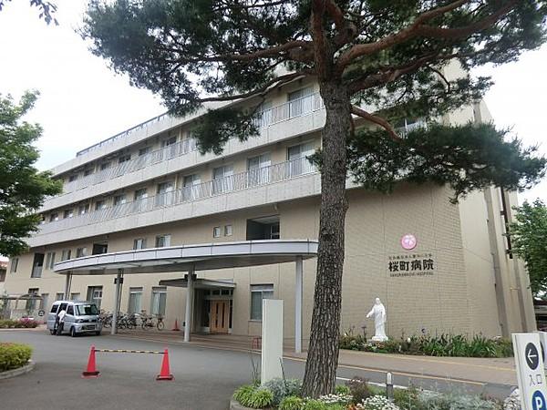 【周辺】総合病院桜町病院まで355ｍ