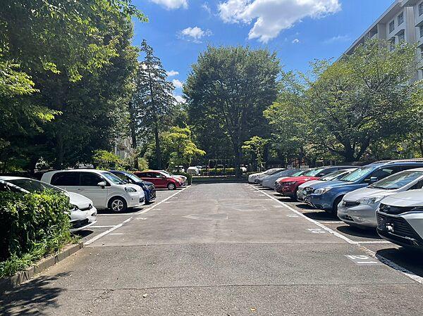 【駐車場】ゆったりとした駐車スペースを確保いたしましたので、大きめのお車でも駐車可能です。自転車やバイクなど、ゆとりのある敷地で置き場所に困ることはないでしょう。