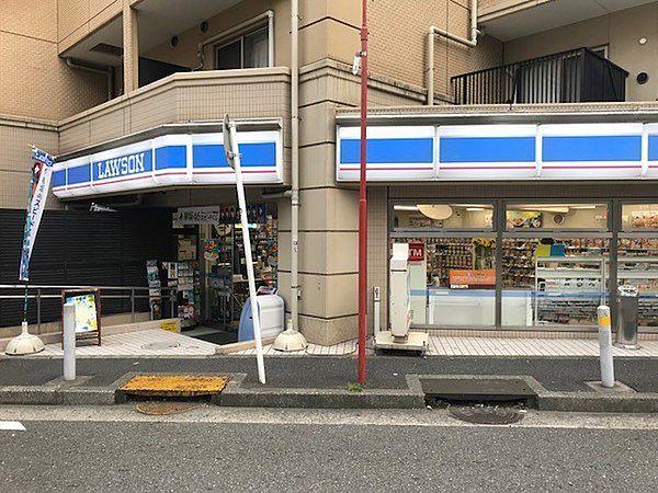 【周辺】コンビニ「ローソン横浜西大口店まで649m」