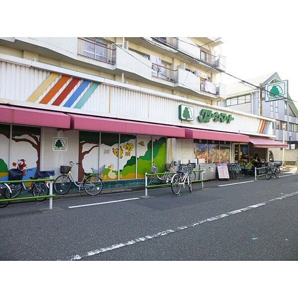 【周辺】スーパー「グリーンマート新小岩東店まで302m」