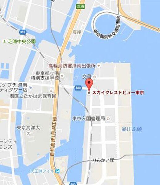 【地図】スカイクレストビュー東京