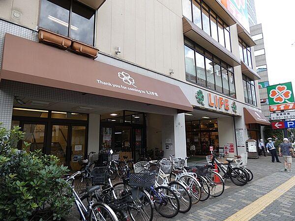 【周辺】スーパー「ライフ渋谷東店まで385m」