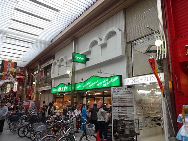 【周辺】スーパー生鮮食品館サノヤ万松寺店まで79ｍ
