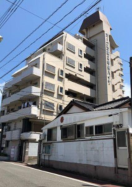 【外観】「オークラ第2中央ハイツ」8階建マンション、秩父鉄道「上熊谷」駅徒歩3分の好立地