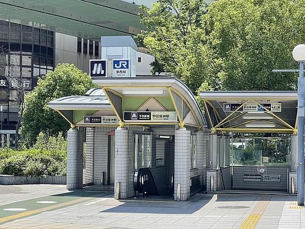 【周辺】Osaka Metro千日前線「野田阪神」駅、JR東西線「海老江」駅まで徒歩約６分（約475m）