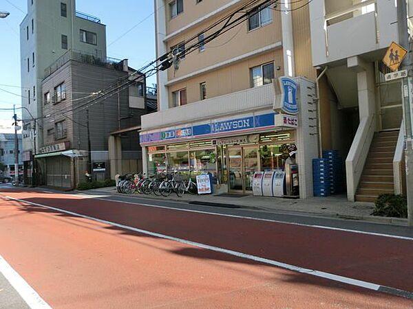 【周辺】ローソン赤塚四丁目店 徒歩8分。コンビニ 630m