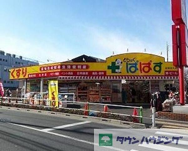 【周辺】どらっぐぱぱす王子本町店 徒歩8分。ドラックストア 620m