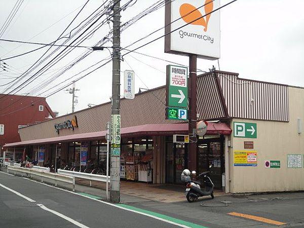 【周辺】グルメシティ八王子大和田店 徒歩11分。スーパー 880m