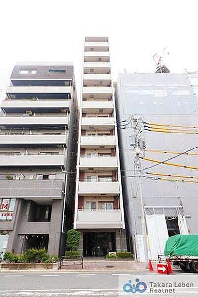【外観】東京メトロ銀座線「田原町」駅徒歩約4分の好立地の総戸数34戸・12階建マンション。複数路線が利用可能な交通便利な立地です。
