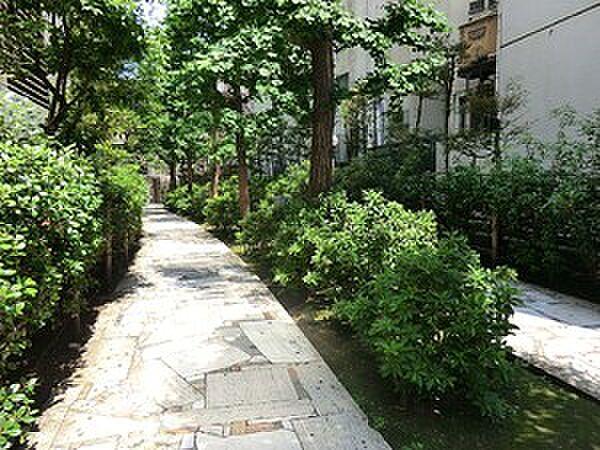 【周辺】周辺環境:新宿遊歩道公園