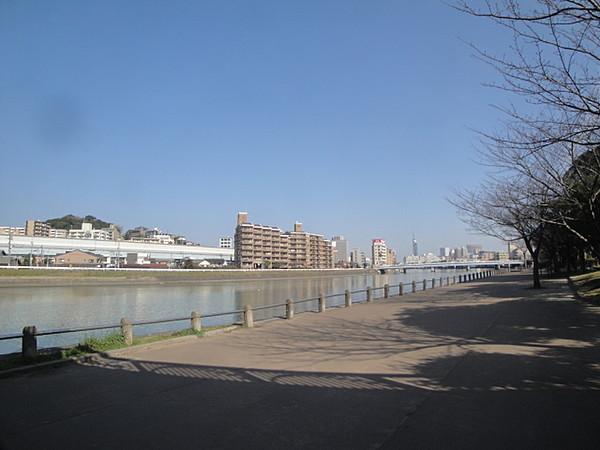 【周辺】室見川河畔公園 950m