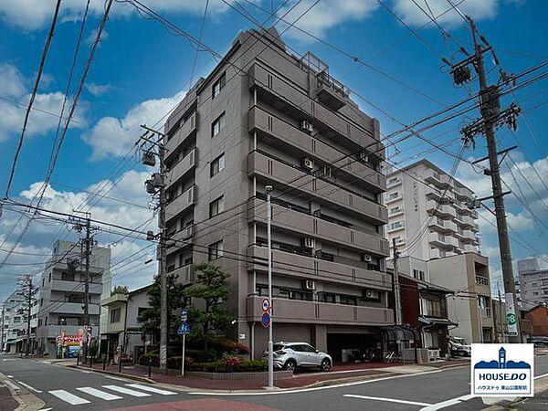 【外観】このマンションの7階角部屋に位置しているお部屋です。名鉄名古屋本線「堀田駅」まで徒歩約4分の立地！