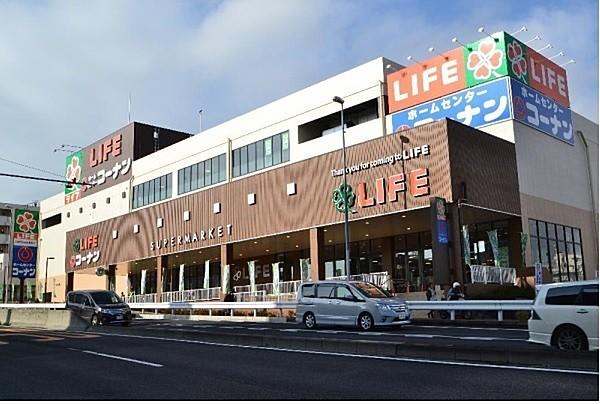 【周辺】ライフ戸塚汲沢店まで374m、買物も便利です