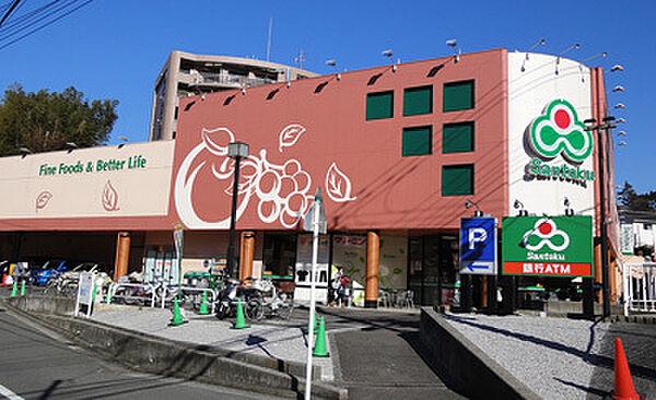 【周辺】スーパーマーケット三徳高田店まで1456m