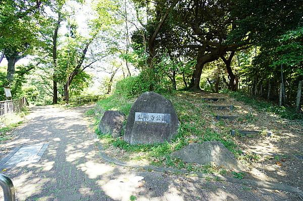 【周辺】弘明寺公園。この公園を通ると、あっという間に駅に着きます。休日はお散歩コースにも最適です