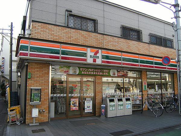 【周辺】セブンイレブン大田区羽田店まで596m