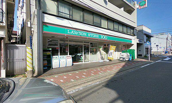 【周辺】ローソンストア100横浜浜松町店まで377m