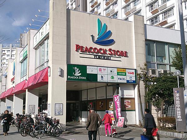 【周辺】ピーコックストア洋光台店まで745m、洋光台駅改札前北側にあるスーパーです