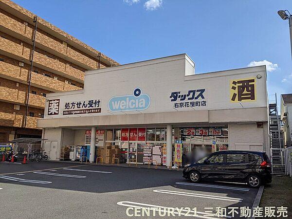 【周辺】ダックス右京花屋町店まで560m、営業時間：24時間営業