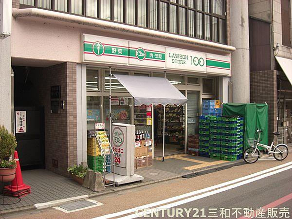 【周辺】ローソン100下京寺町店まで538m、営業時間：24時間営業