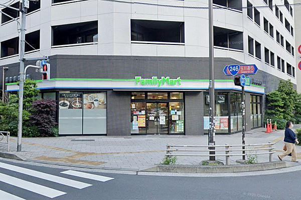 【周辺】ファミリーマート目黒神泉町店まで190m