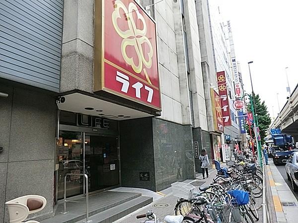 【周辺】ライフ笹塚店まで883m