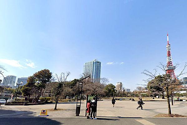 【周辺】芝公園まで1300m、東京タワーまでは約800ｍ