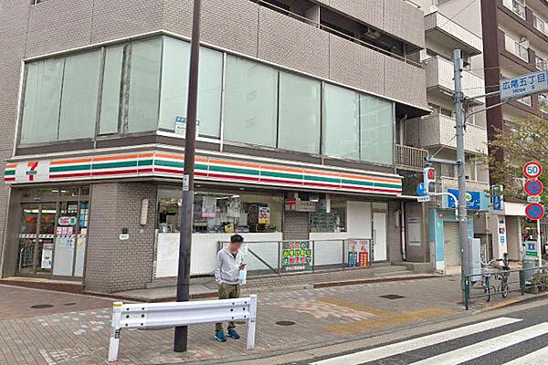 【周辺】セブンイレブン渋谷広尾5丁目店まで170m