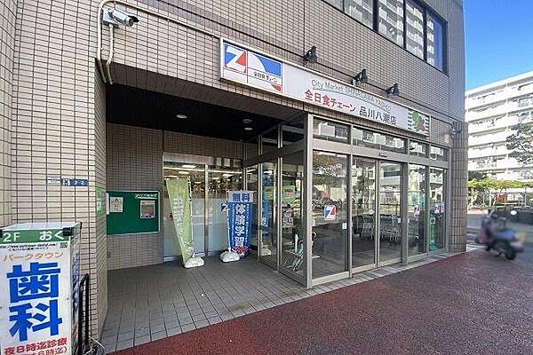 【周辺】全日食チェーン シティマーケット品川八潮店まで15m