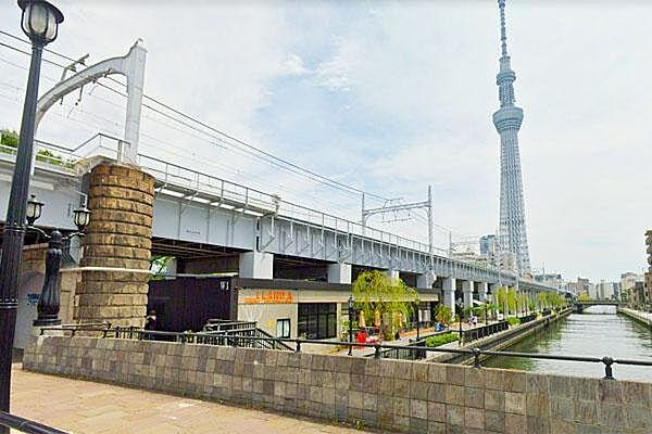 【周辺】東京ミズマチまで400m、2020年にオープンした「浅草」と「東京スカイツリータウン」を結ぶショッピングモール