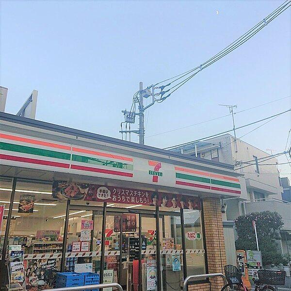 【周辺】セブンイレブン　品川旗の台2丁目店まで373m