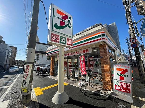 【周辺】セブンイレブン 長岡京セブン通り店まで150m