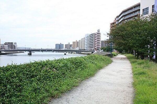 【周辺】潮鶴橋水際緑道まで567m
