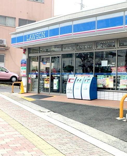 【周辺】ローソン大津駅店まで420m、24時間営業