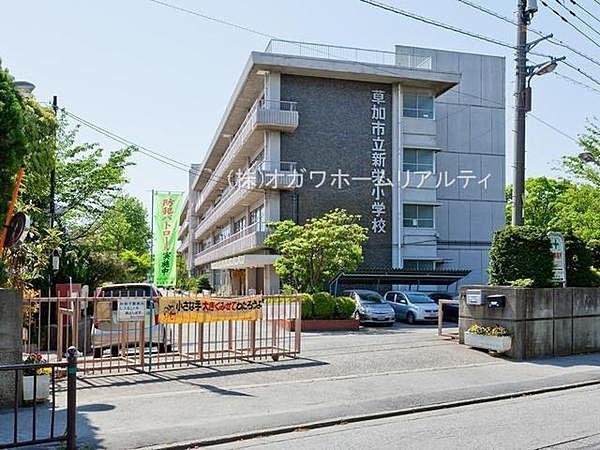 【周辺】草加市立新栄小学校まで430m