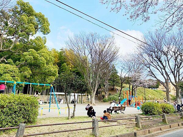 【周辺】円行公園まで326m、子供たち向けの遊具と梅林や桜の小道がある、憩いの公園