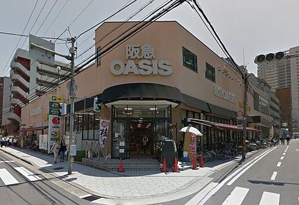 【周辺】阪急オアシス同心店まで498m、阪急オアシス同心店　徒歩7分