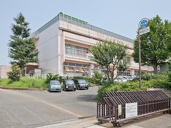 【周辺】横浜市立中川西中学校まで1400m