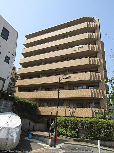 【外観】平成11年築、総戸数27戸、有名な神楽坂商店街徒歩圏のマンションです。
