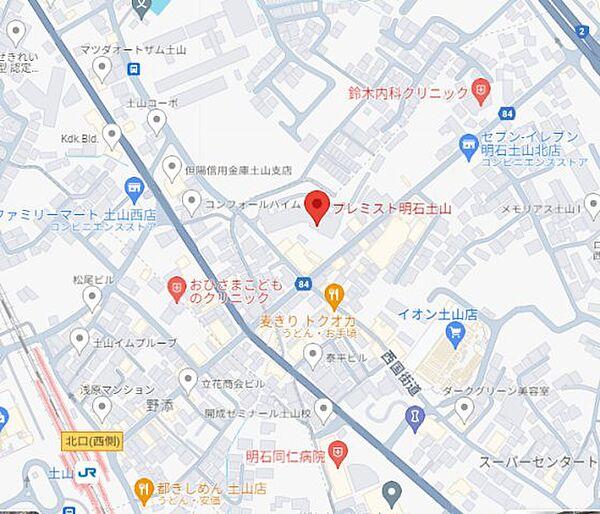【地図】JR「土山駅」まで徒歩約4分ですので、通勤、通学に便利な立地です。