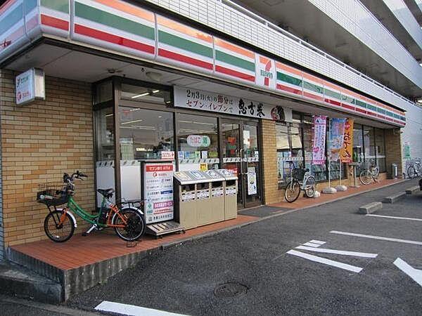 【周辺】セブンイレブン松戸日暮6丁目店まで387m