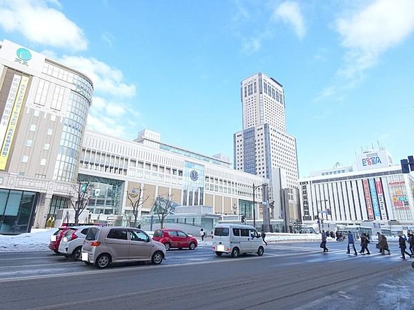 【周辺】地下鉄・ＪＲ「札幌」駅(冬)まで540m、地下鉄・ＪＲ「札幌」駅