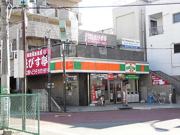 【周辺】サンクス八尾東久宝寺店まで641m