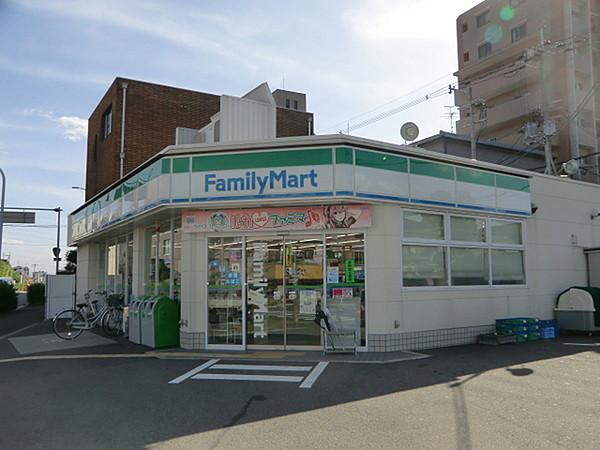 【周辺】ファミリーマート八尾高安町店まで92m