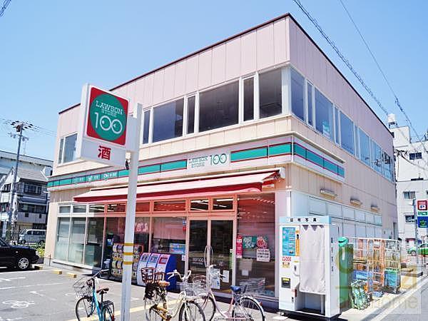 【周辺】ローソンストア100大阪市立大学前店まで202m